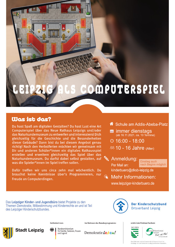 Workadventure Workshop Plakat